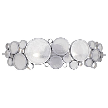 Varaluz Fascination 2-Lt Bath Fixture - Metallic Silver 165B02MS